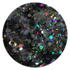 kitandco.com.au Glitter Black - Holographic Chunky Glitter 20g