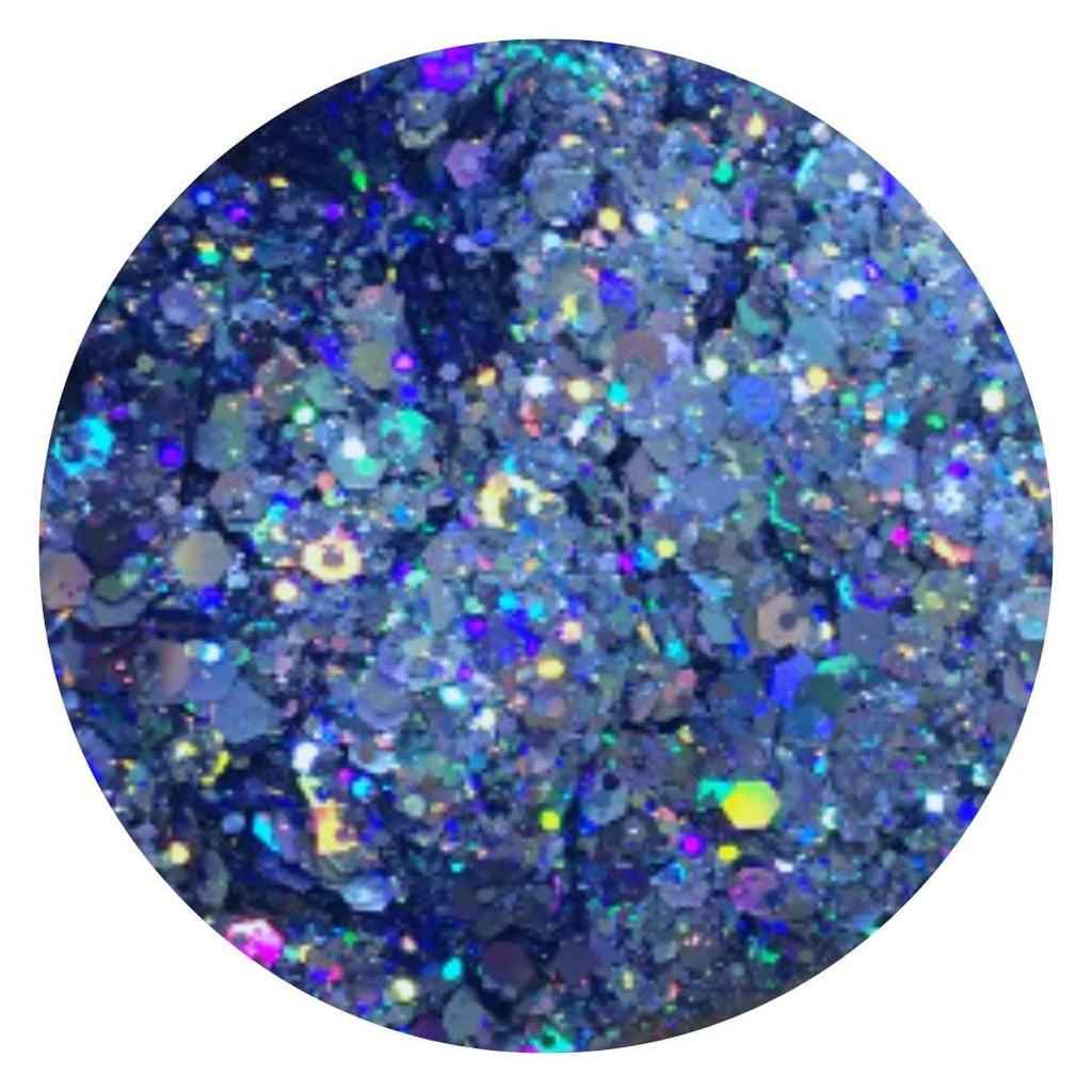 kitandco.com.au Glitter Blue - Holographic Chunky Glitter 20g