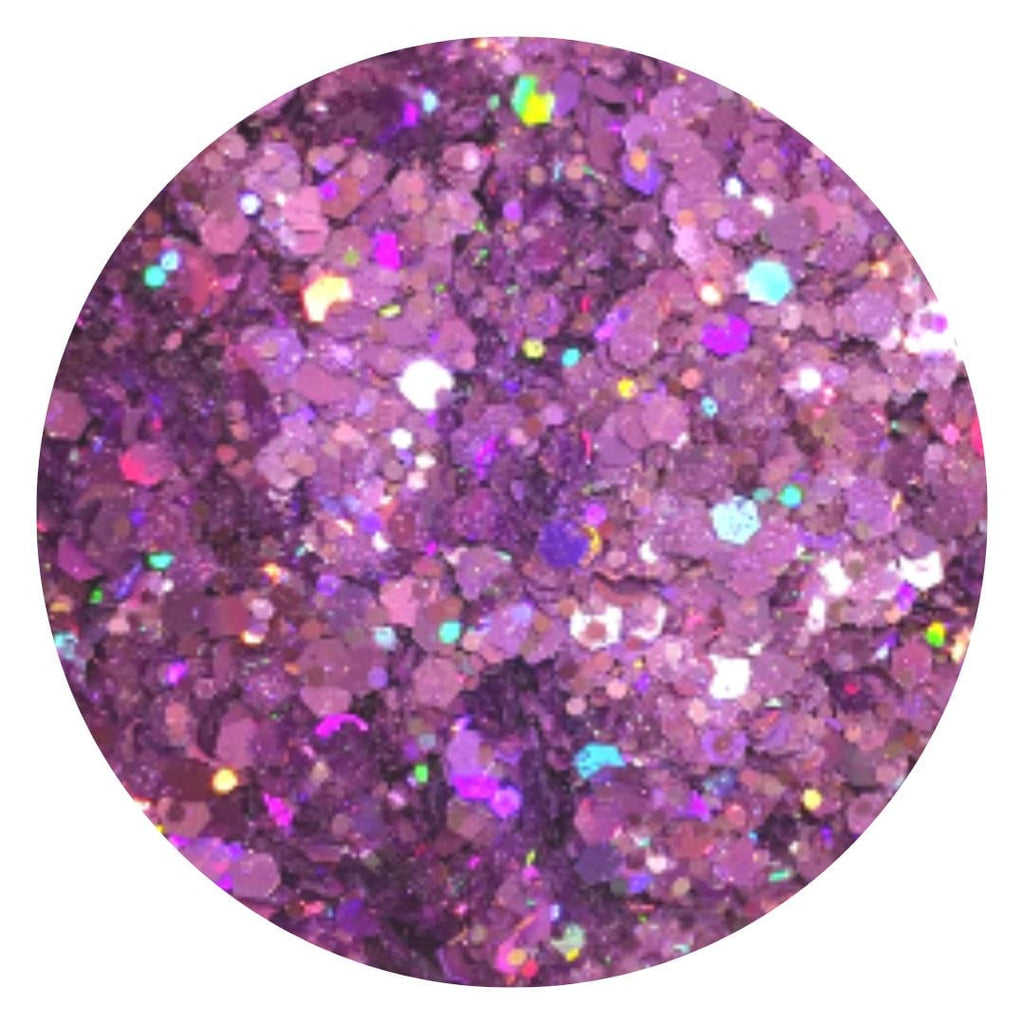 kitandco.com.au Glitter Mauve - Holographic Chunky Glitter 20g
