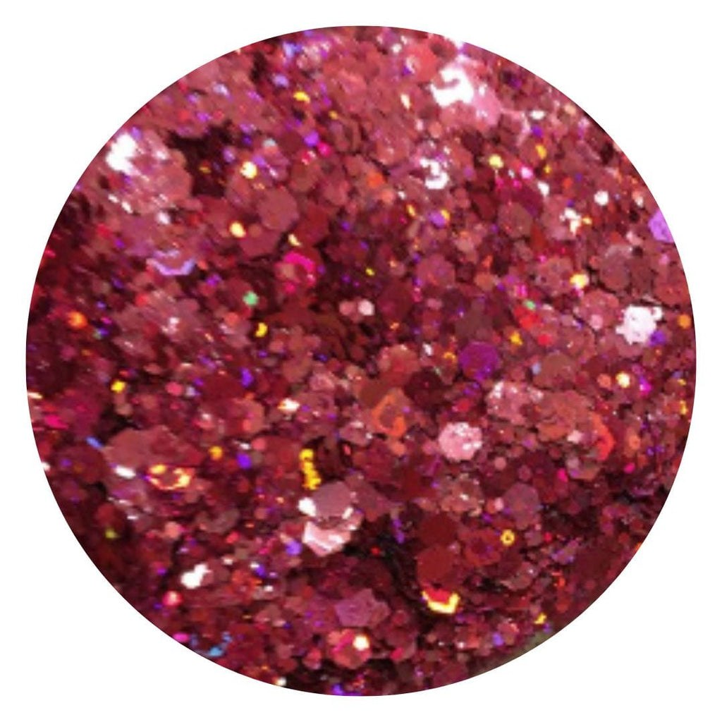 kitandco.com.au Glitter Rouge - Holographic Chunky Glitter