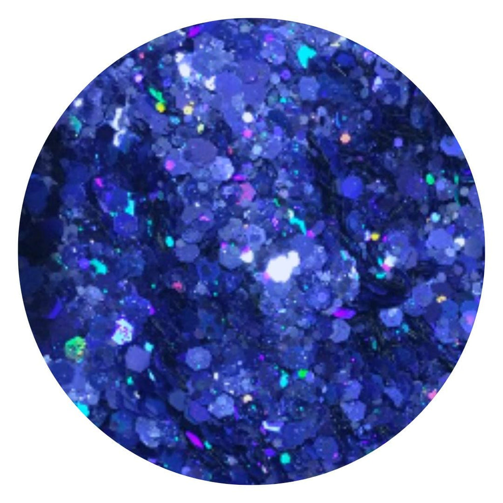 kitandco.com.au Glitter Sapphire - Holographic Chunky Glitter 20g