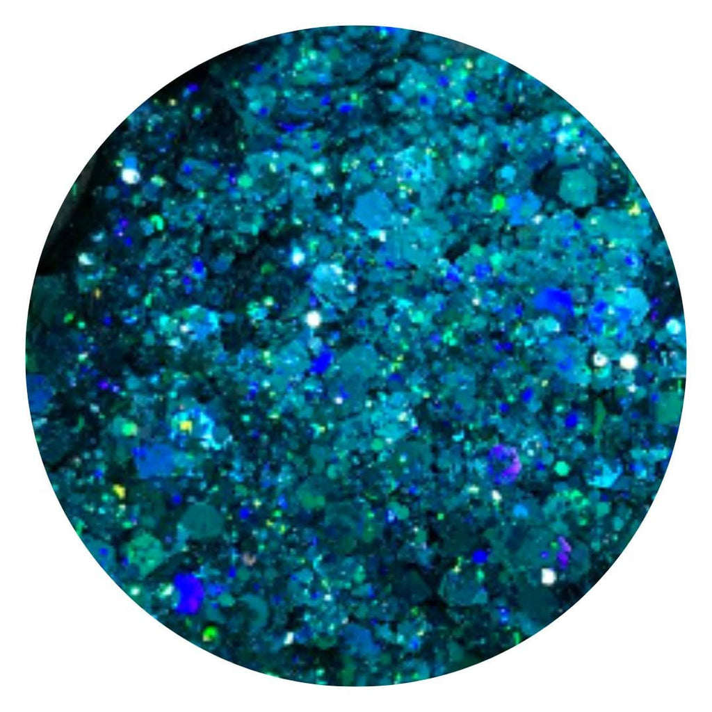 kitandco.com.au Glitter Teale - Holographic Chunky Glitter 20g