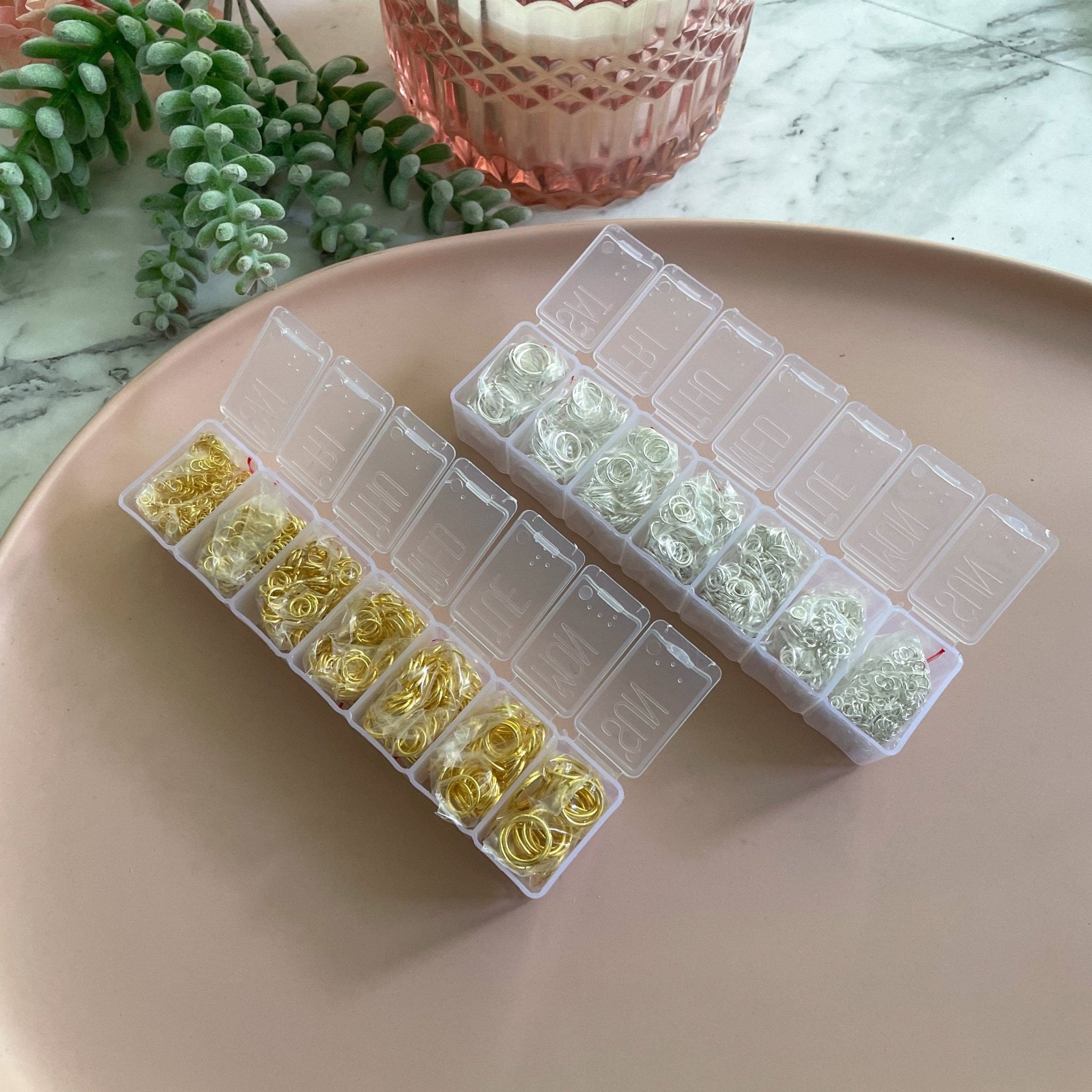 Jump Rings - Mixed Size Set - Kit & Co.Jewellry SuppliesGold