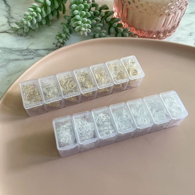 kitandco.com.au Jump Rings -  Mixed Size Set