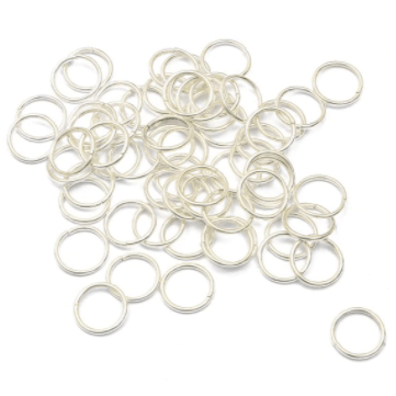 Jump Rings Silver 200 pcs Kit Co