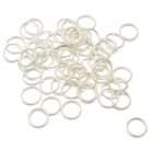 kitandco.com.au Jump Rings - Silver 200 pcs