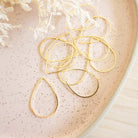 kitandco.com.au Large Teardrop Connector (50 pcs) Choose Colour