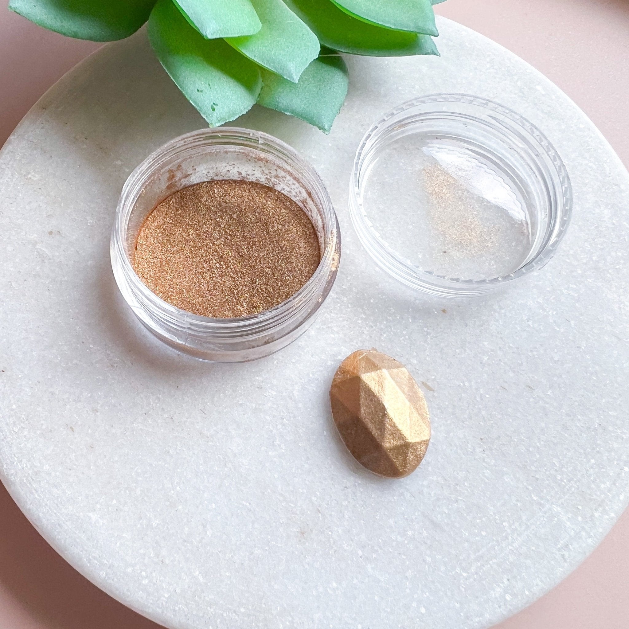 Mica Powder Test Pot - Copper - Kit & Co.mica