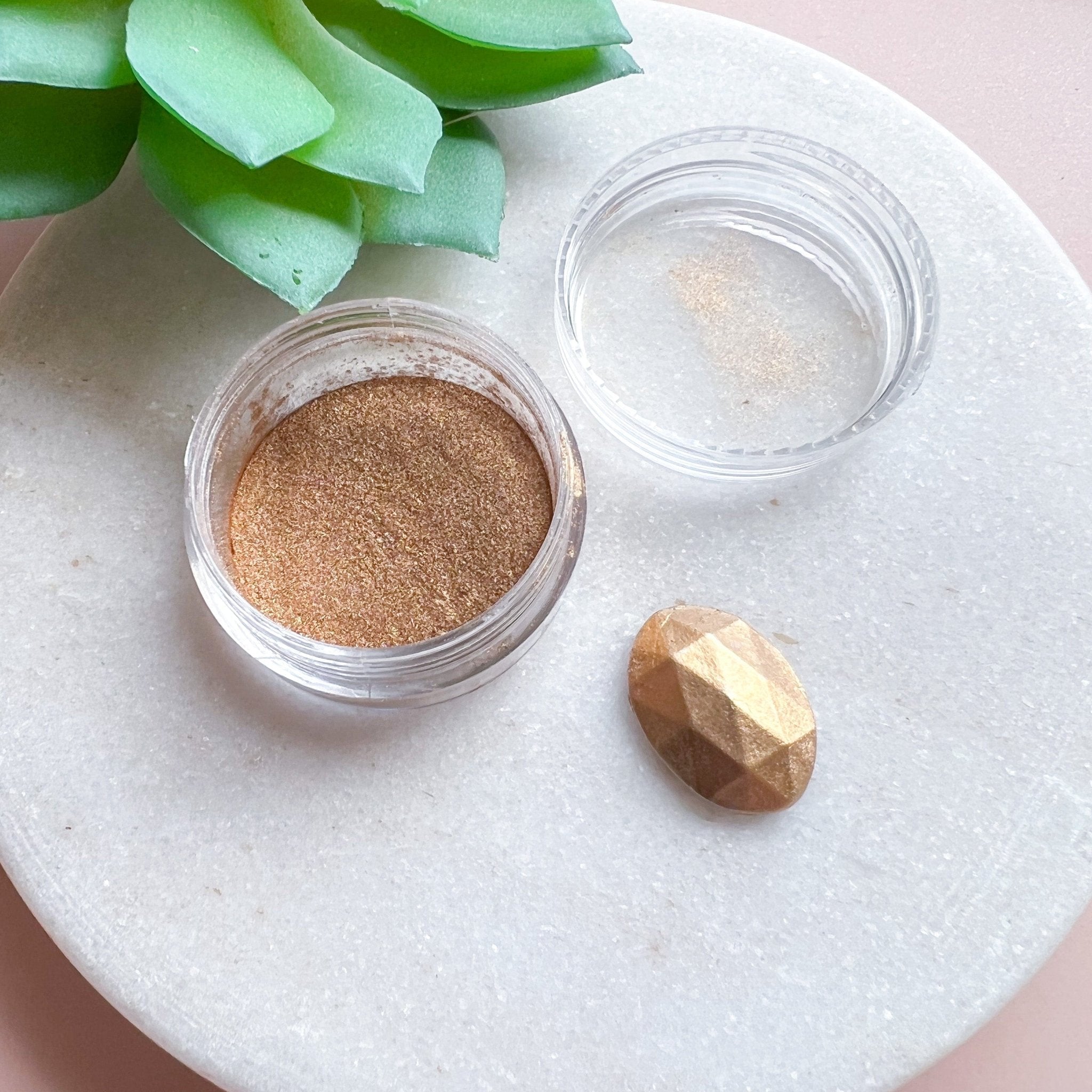 Mica Powder Test Pot - Copper - Kit & Co.mica