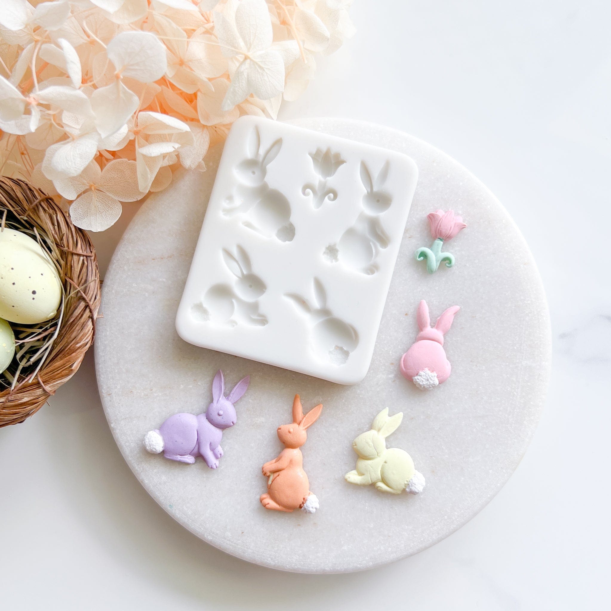 kitandco.com.au Mould "Bunnies" - Silicone Mould