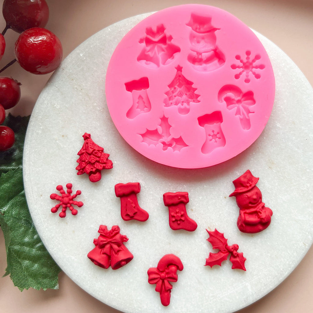 kitandco.com.au Mould "Christmas Collection" - Silicone Mould