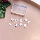 kitandco.com.au Mould "Christmas" Micro Mould - Silicone Mould