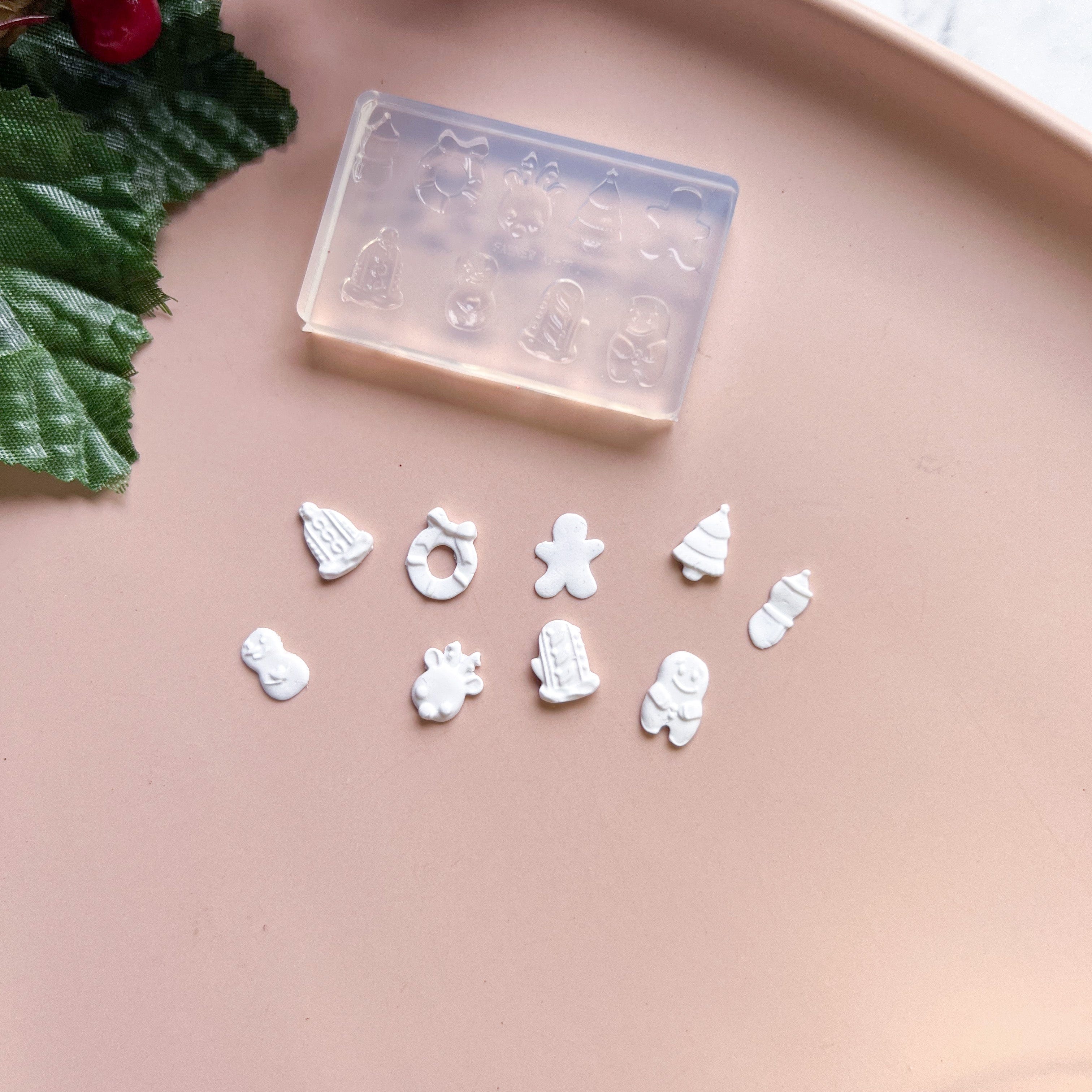 kitandco.com.au Mould "Christmas" Micro Mould - Silicone Mould