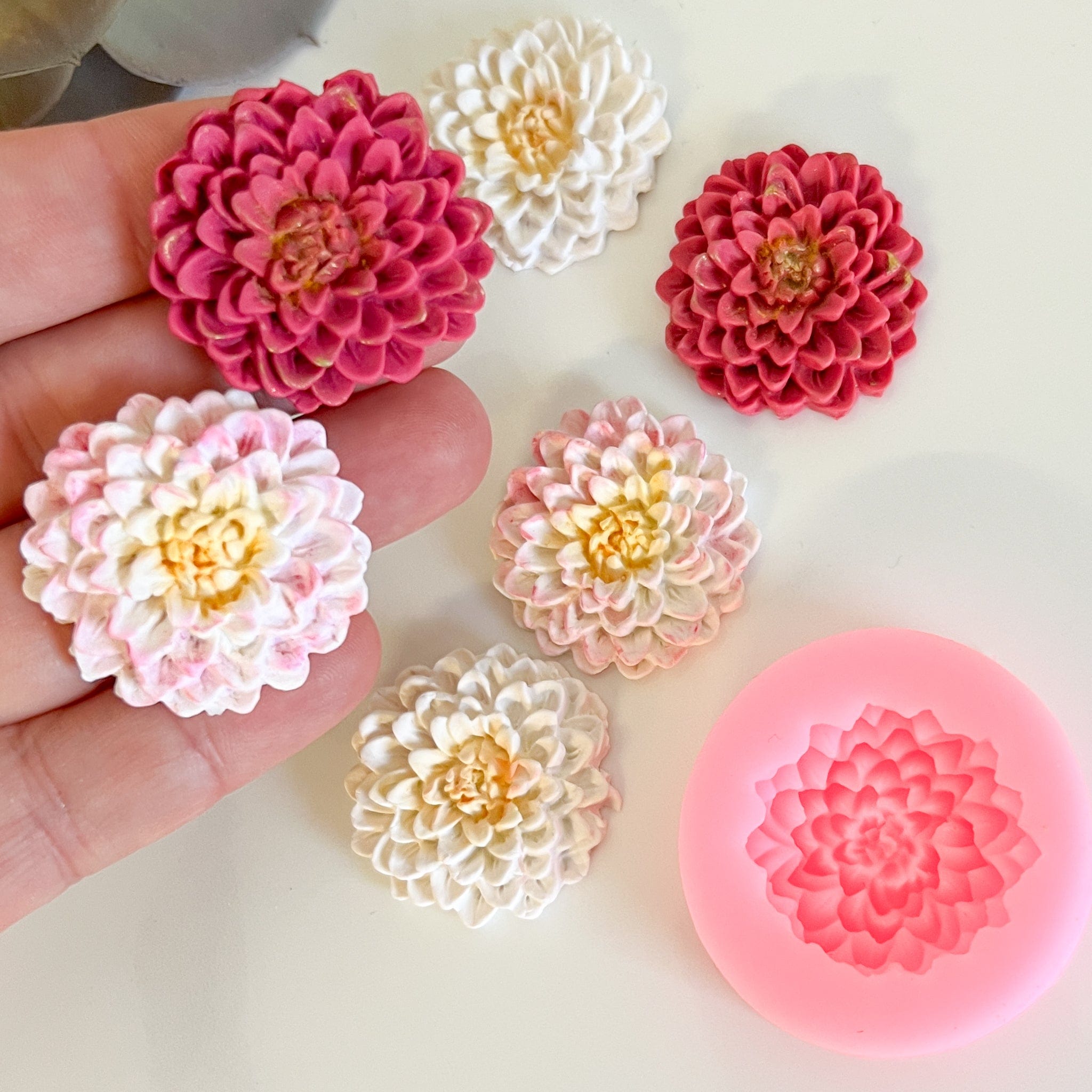 kitandco.com.au Mould "Dahlia" - Silicone Mould