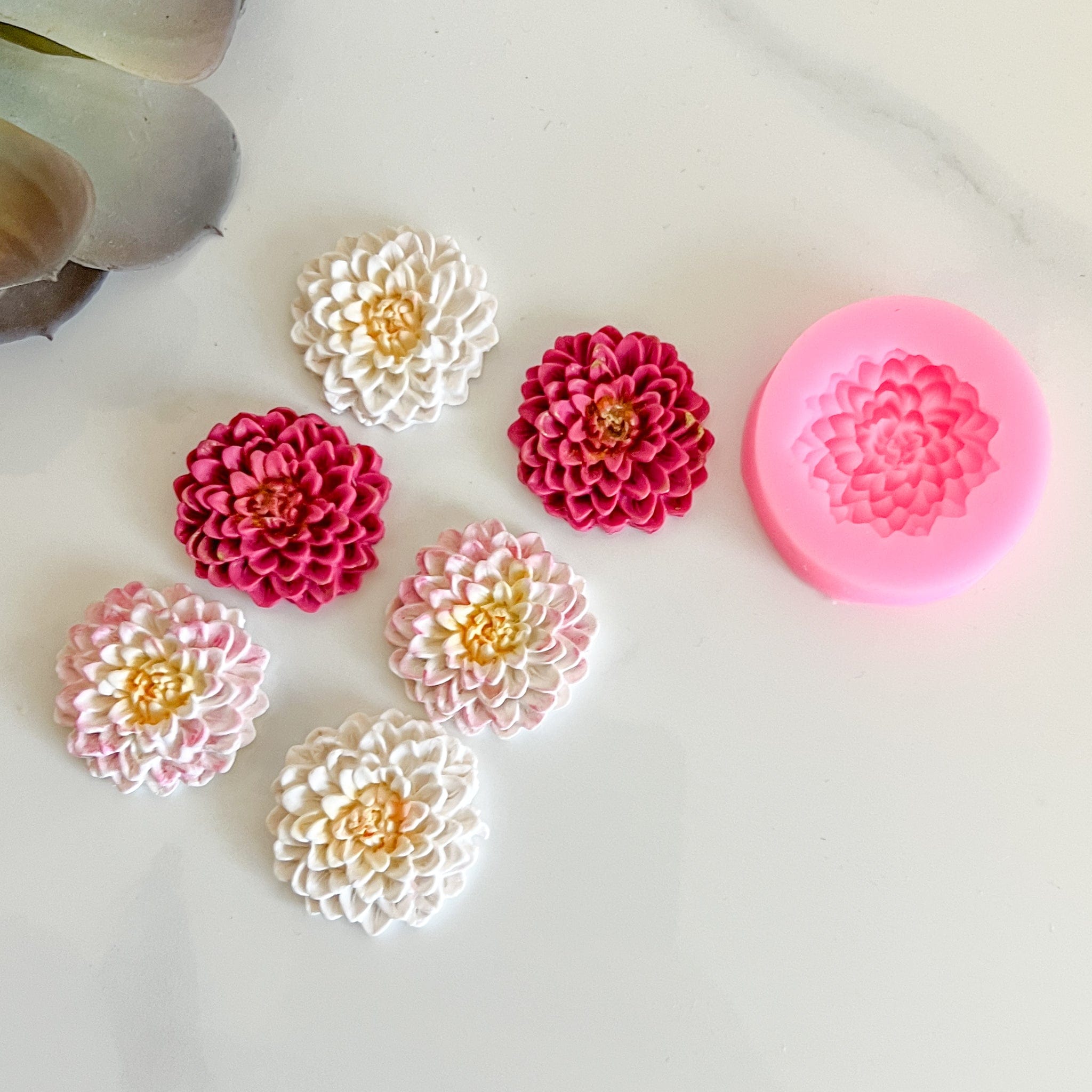 kitandco.com.au Mould "Dahlia" - Silicone Mould