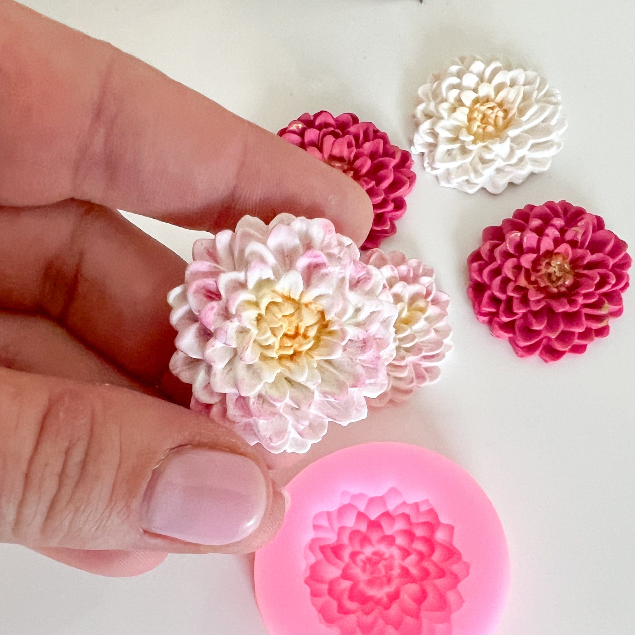 kitandco.com.au Mould "Dahlia" - Silicone Mould