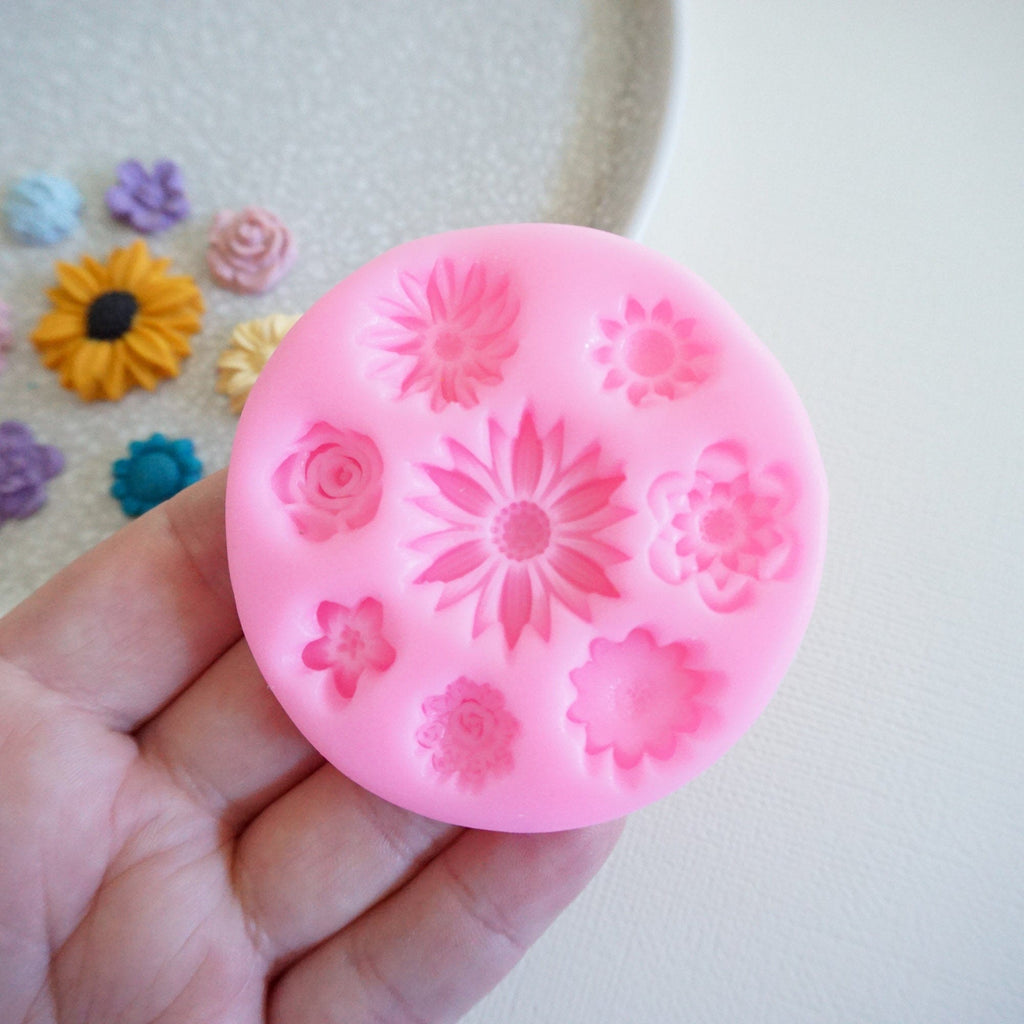kitandco.com.au Mould "Floral Collection" - Silicone Mould