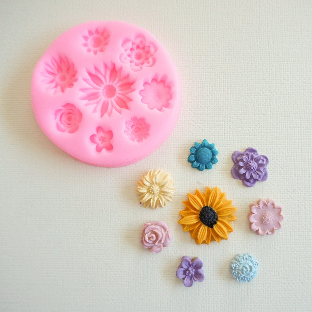 kitandco.com.au Mould "Floral Collection" - Silicone Mould