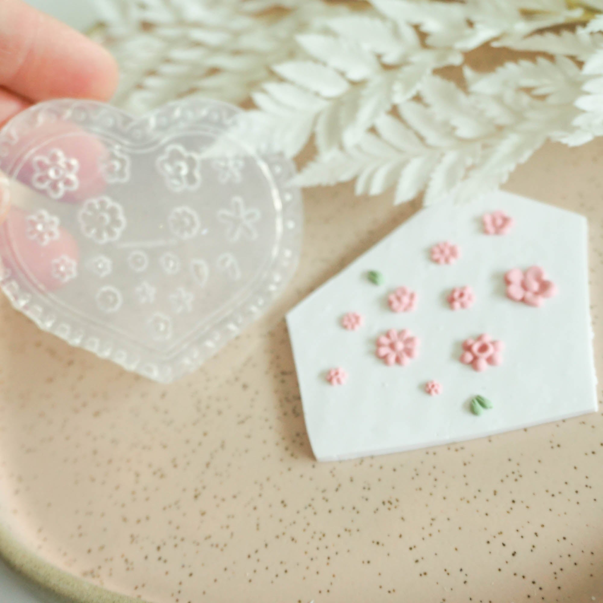 kitandco.com.au Mould "Micro Flowers 1" - Silicone Mould