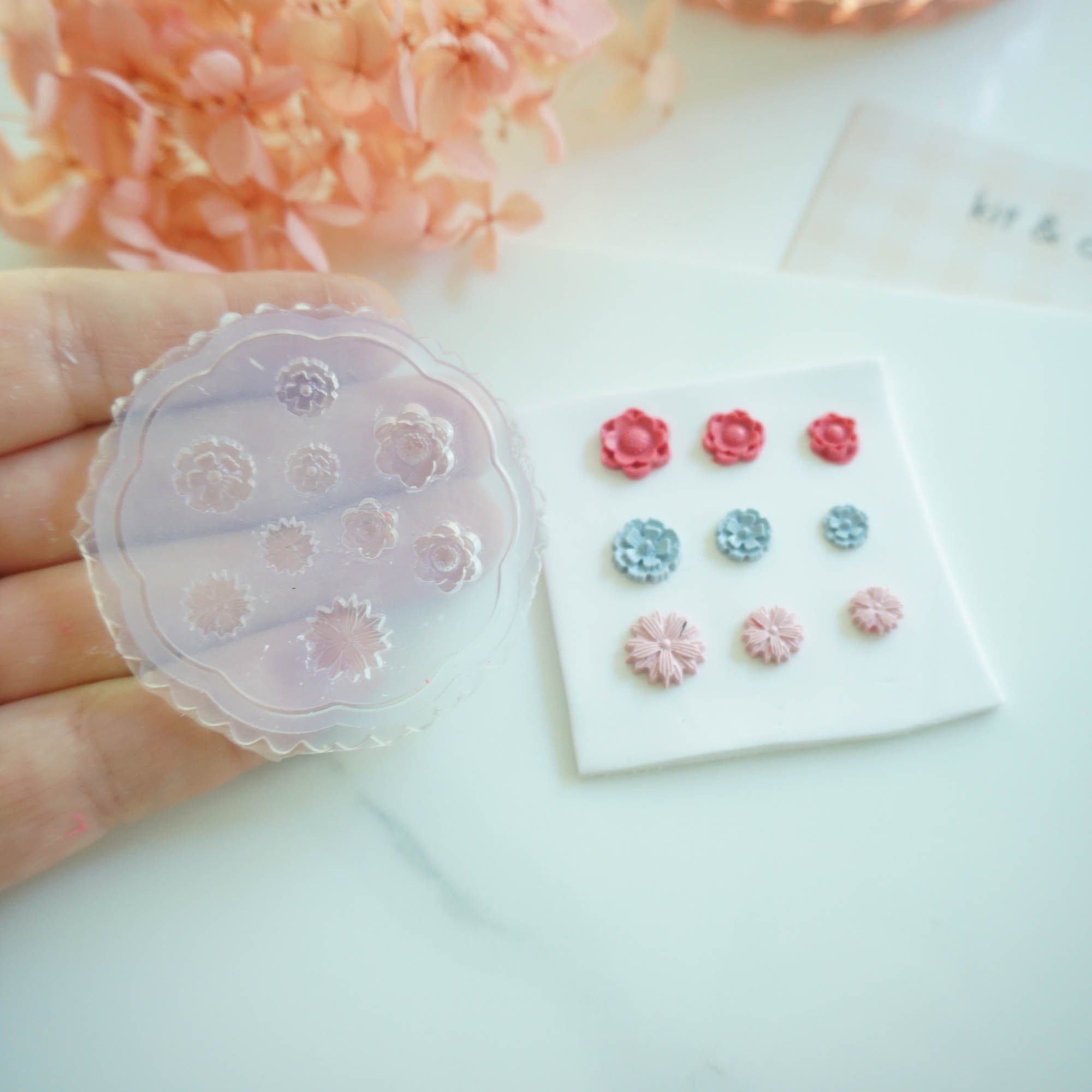 kitandco.com.au Mould "Micro Flowers #3" - Silicone Mould