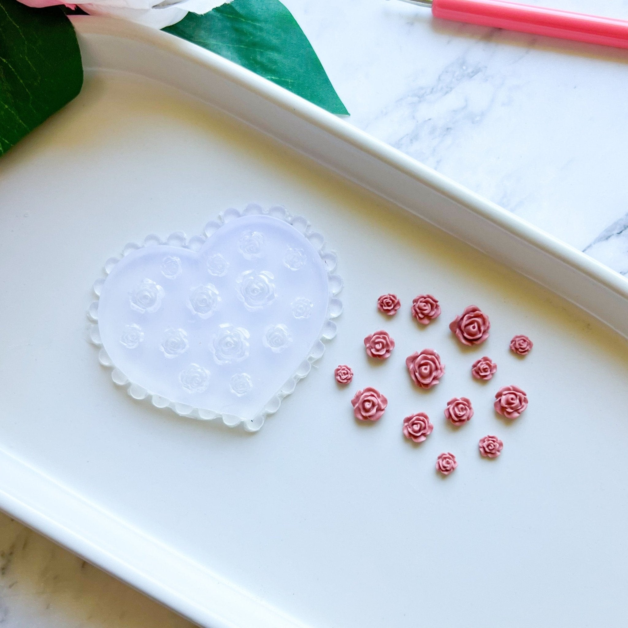 “Micro Flower 5” - Silicone Mould - Kit & Co.Mould