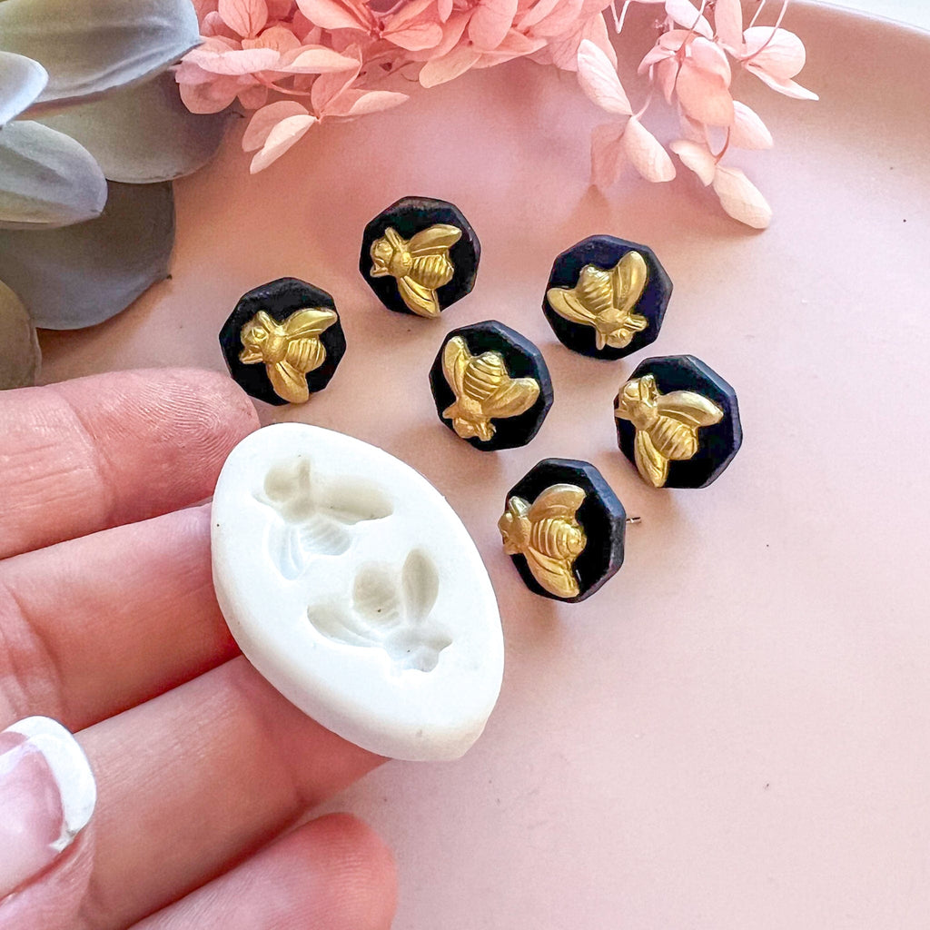 kitandco.com.au Mould "Mini Honey Bee” - Silicone Mould