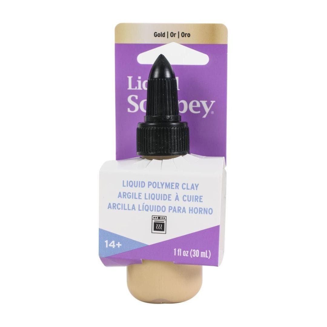kitandco.com.au Polymer Clay Sculpey Liquid Polymer Clay - Gold 30ml