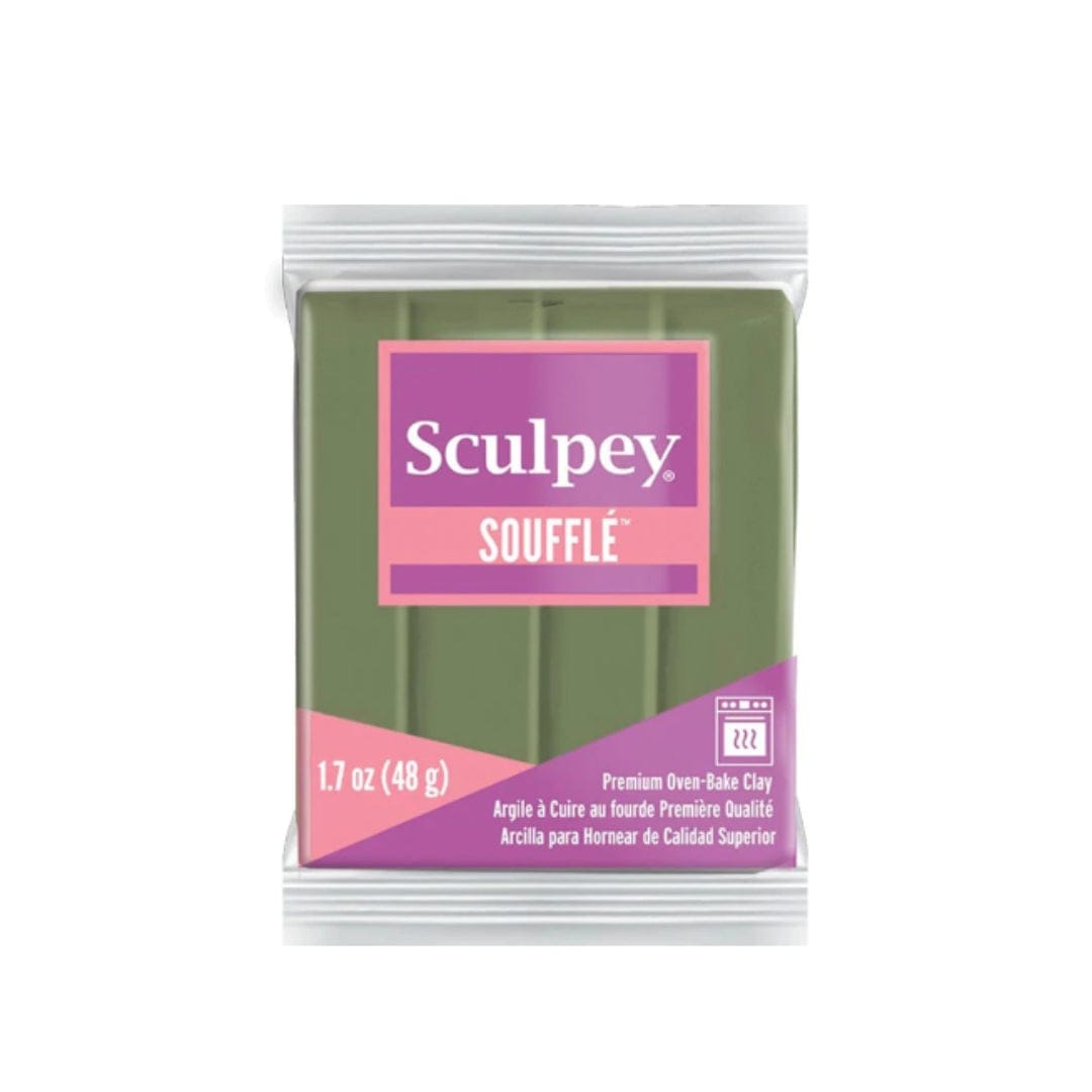 Sculpey Souffle - Khaki Green 48g Limited Edition – Kit & Co.