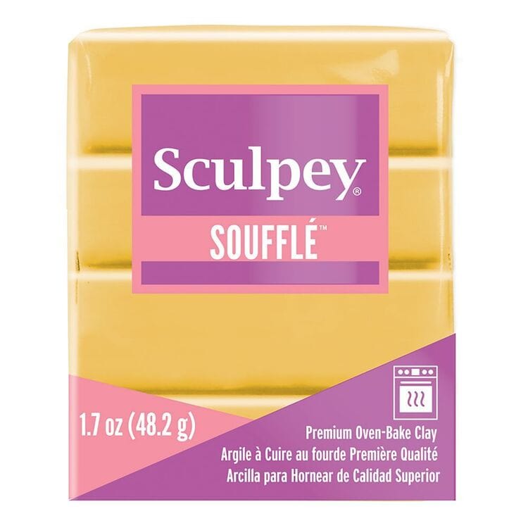 kitandco.com.au Sculpey Souffle - Yellow Ochre 47g