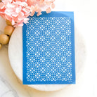 kitandco.com.au Silkscreen "Deco Flowers" Silkscreen