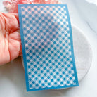 kitandco.com.au Silkscreen "Gingham #2" Silkscreen