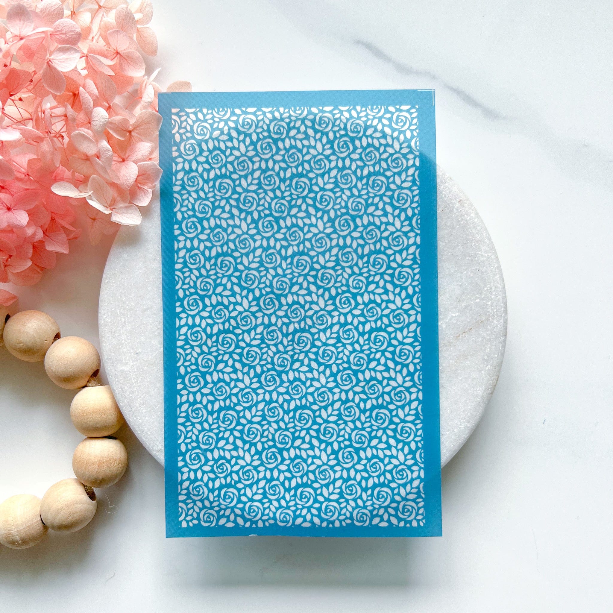 kitandco.com.au Silkscreen "Rose Garden" Silkscreen