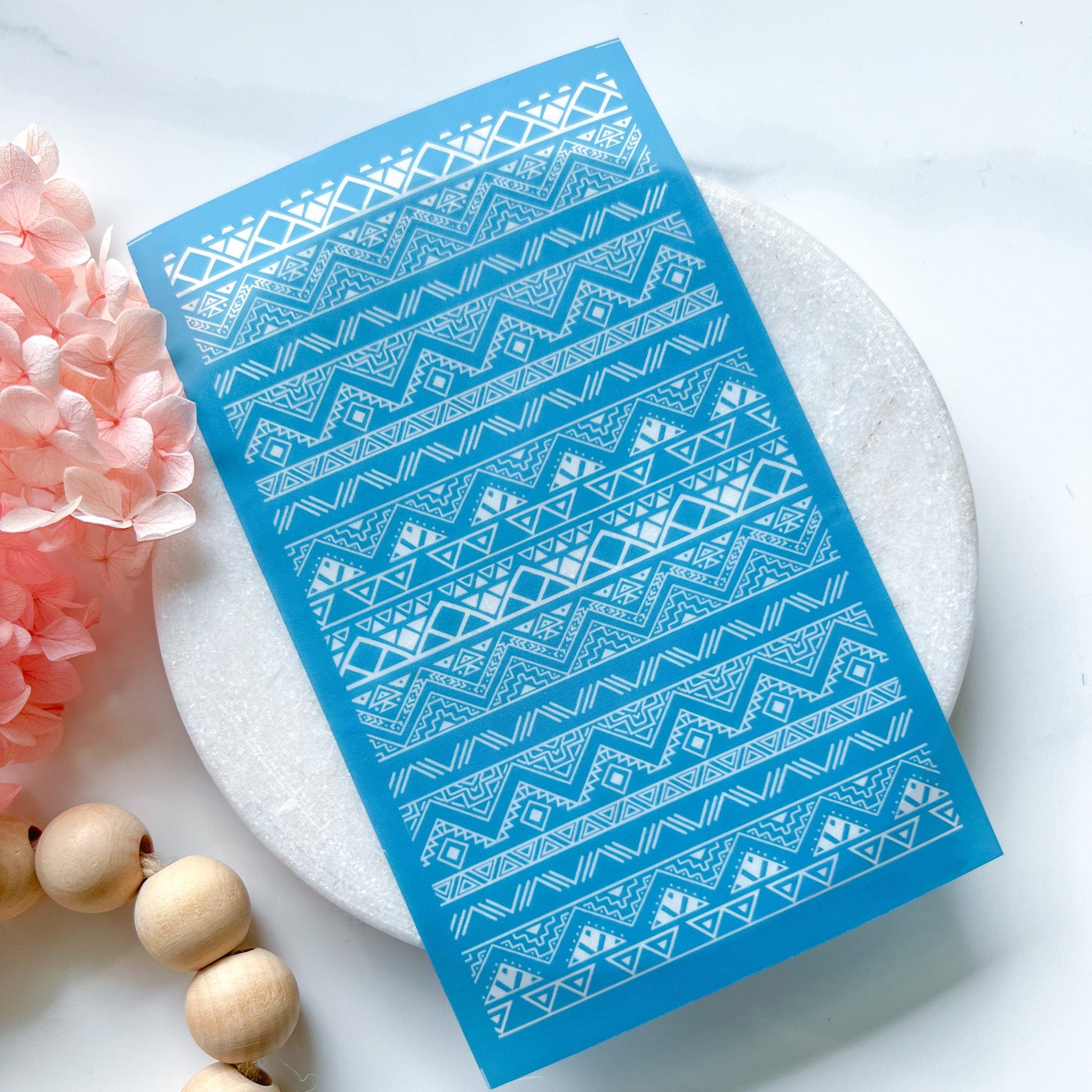 kitandco.com.au Silkscreen "Tribal Zig Zag" Silkscreen