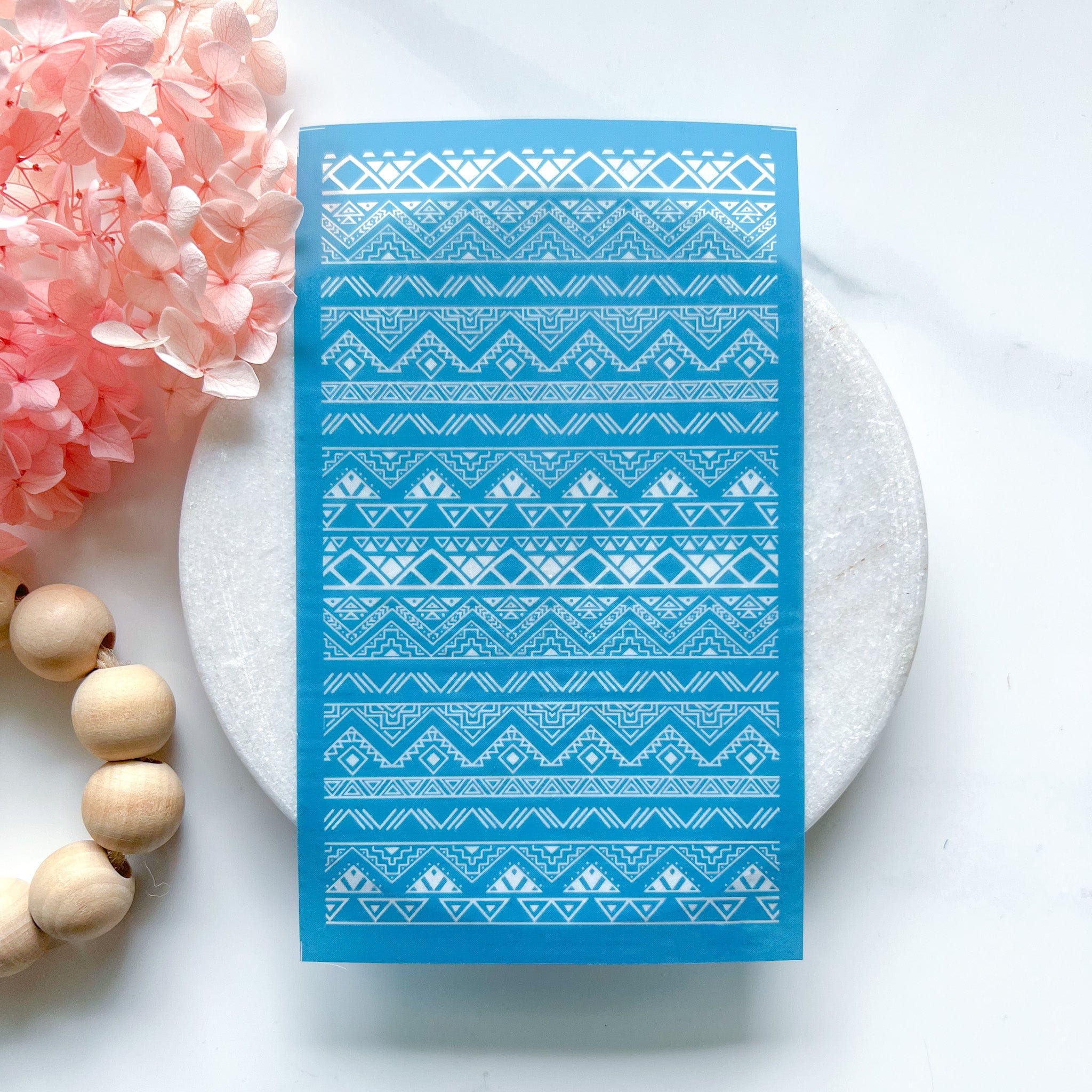 kitandco.com.au Silkscreen "Tribal Zig Zag" Silkscreen