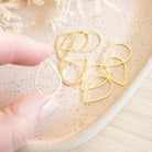 kitandco.com.au Small Teardrop Connector (50) Choose Colour