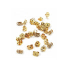 kitandco.com.au Stainless Steel Butterfly Backs - 100 pcs Gold