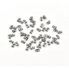 kitandco.com.au Stainless Steel Butterfly Backs - 100 pcs Silver