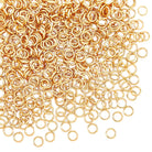 kitandco.com.au Stainless Steel Jump Rings - Gold 100 pcs
