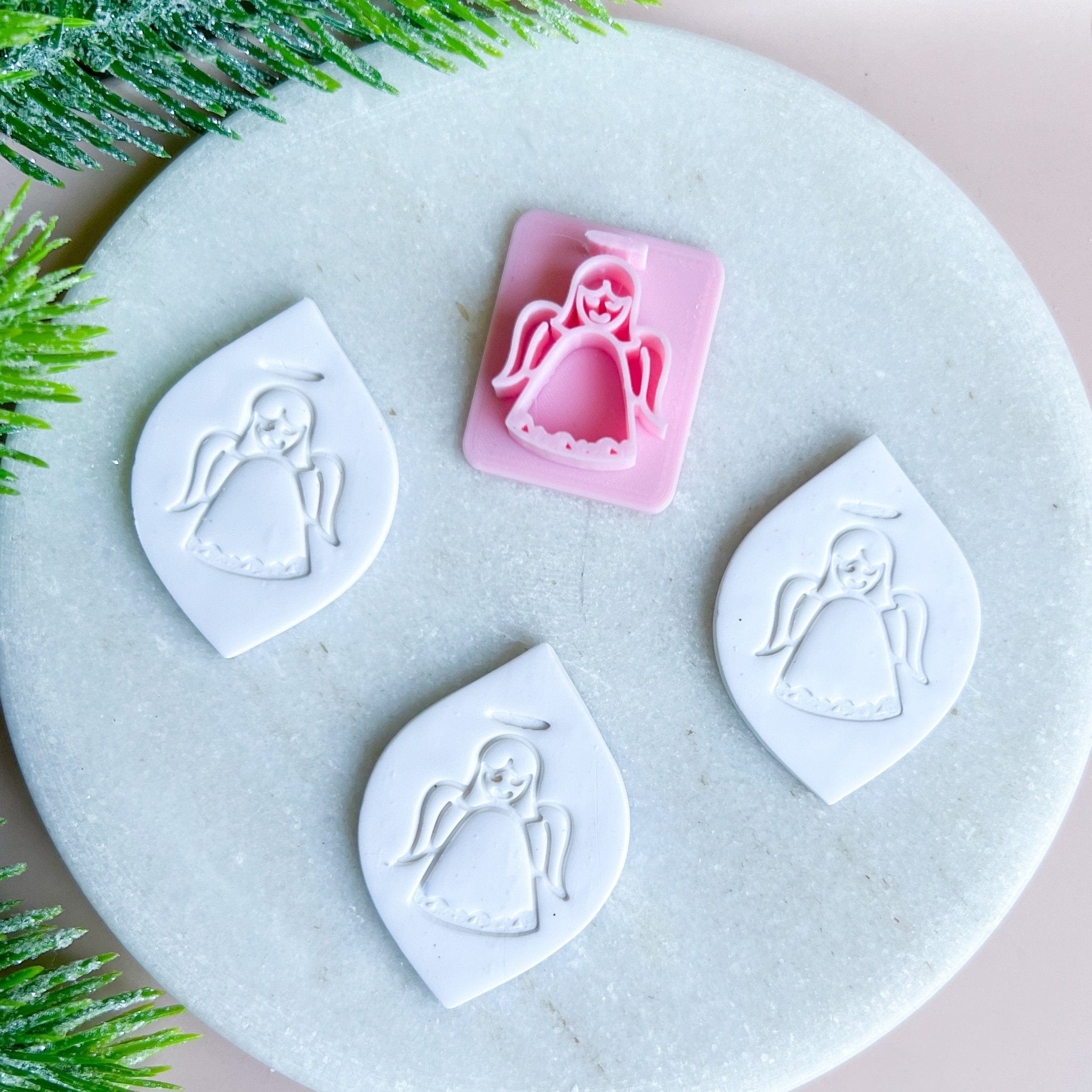 Angel - Texture Stamp DISCONTINUED - Kit & Co.Stamp