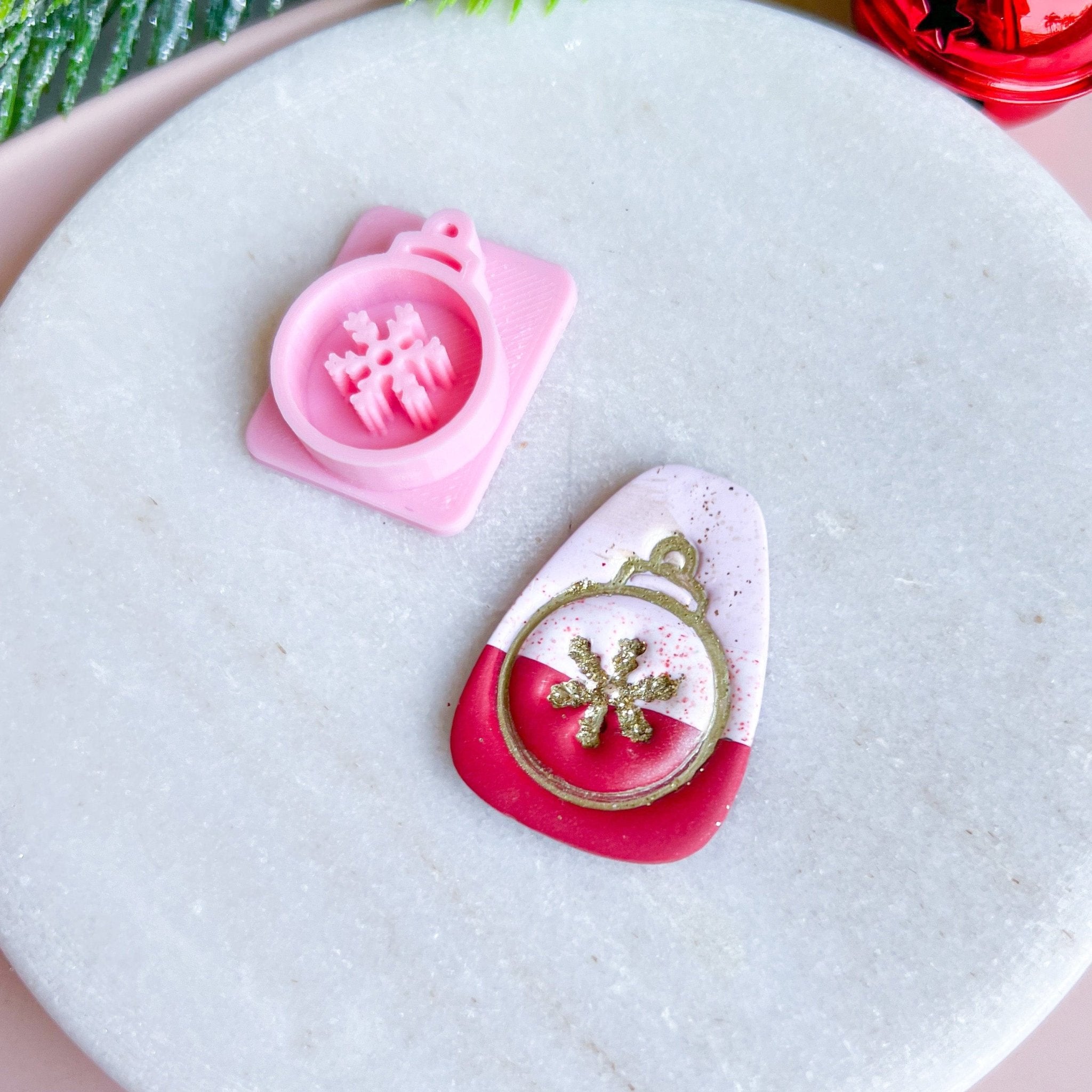 Bauble - Texture Stamp DISCONTINUED - Kit & Co.Stamp
