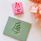 kitandco.com.au Stamp Cactus in Pot  - Texture Stamp