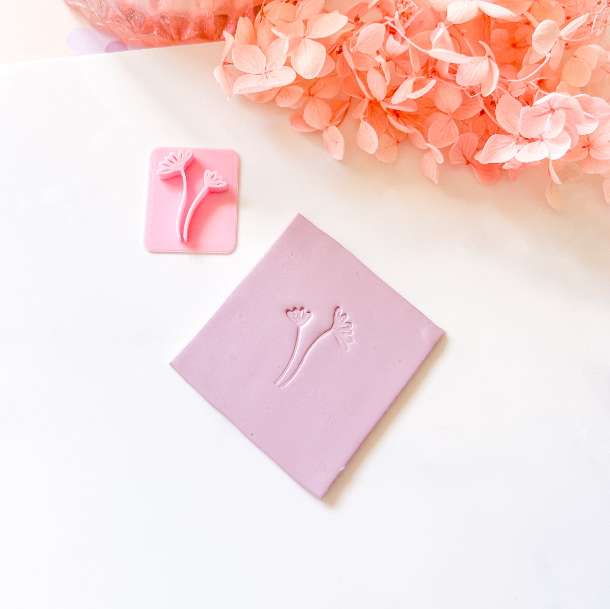 kitandco.com.au Stamp Daisy Stem  - Texture Stamp