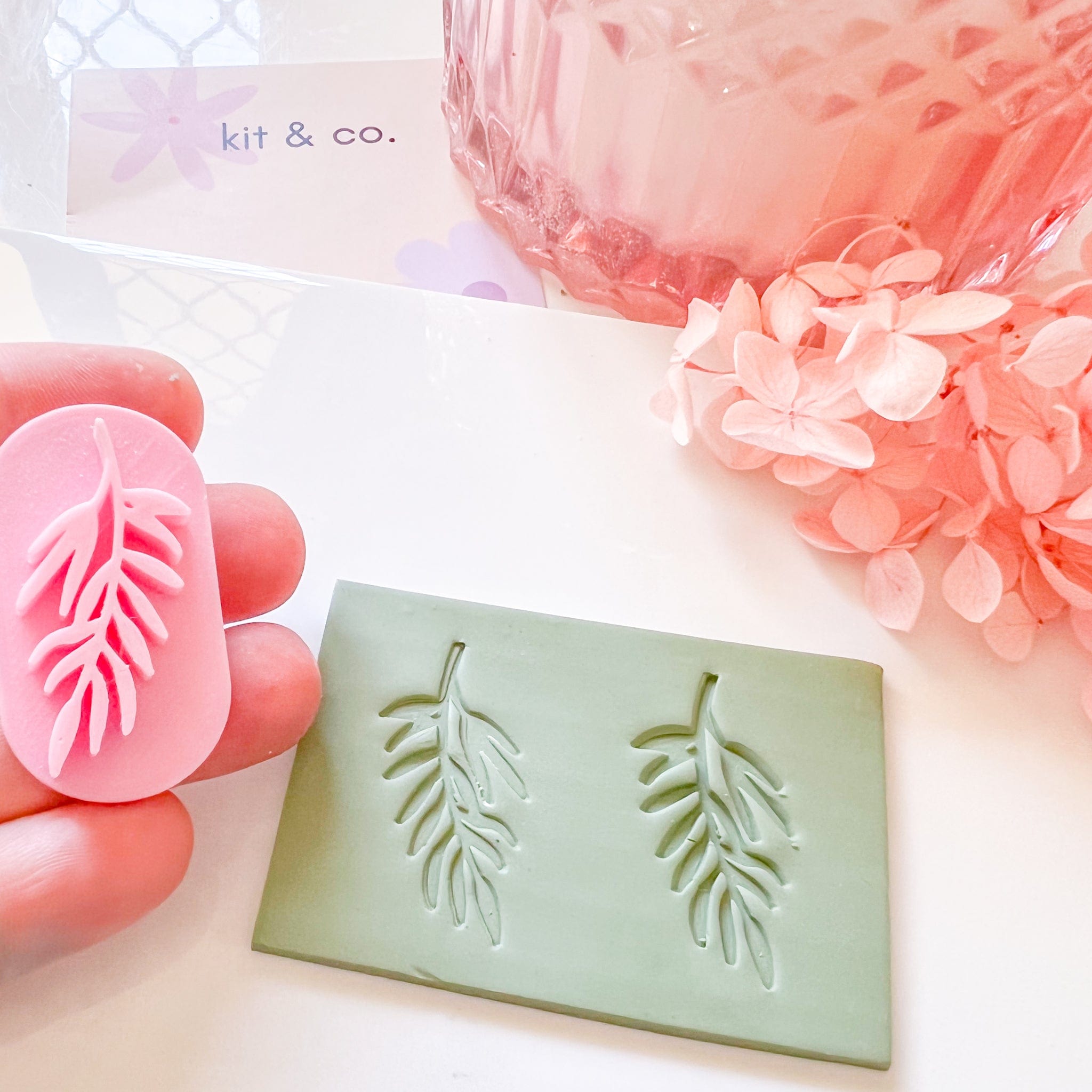 kitandco.com.au Stamp Eucalyptus  - Texture Stamp