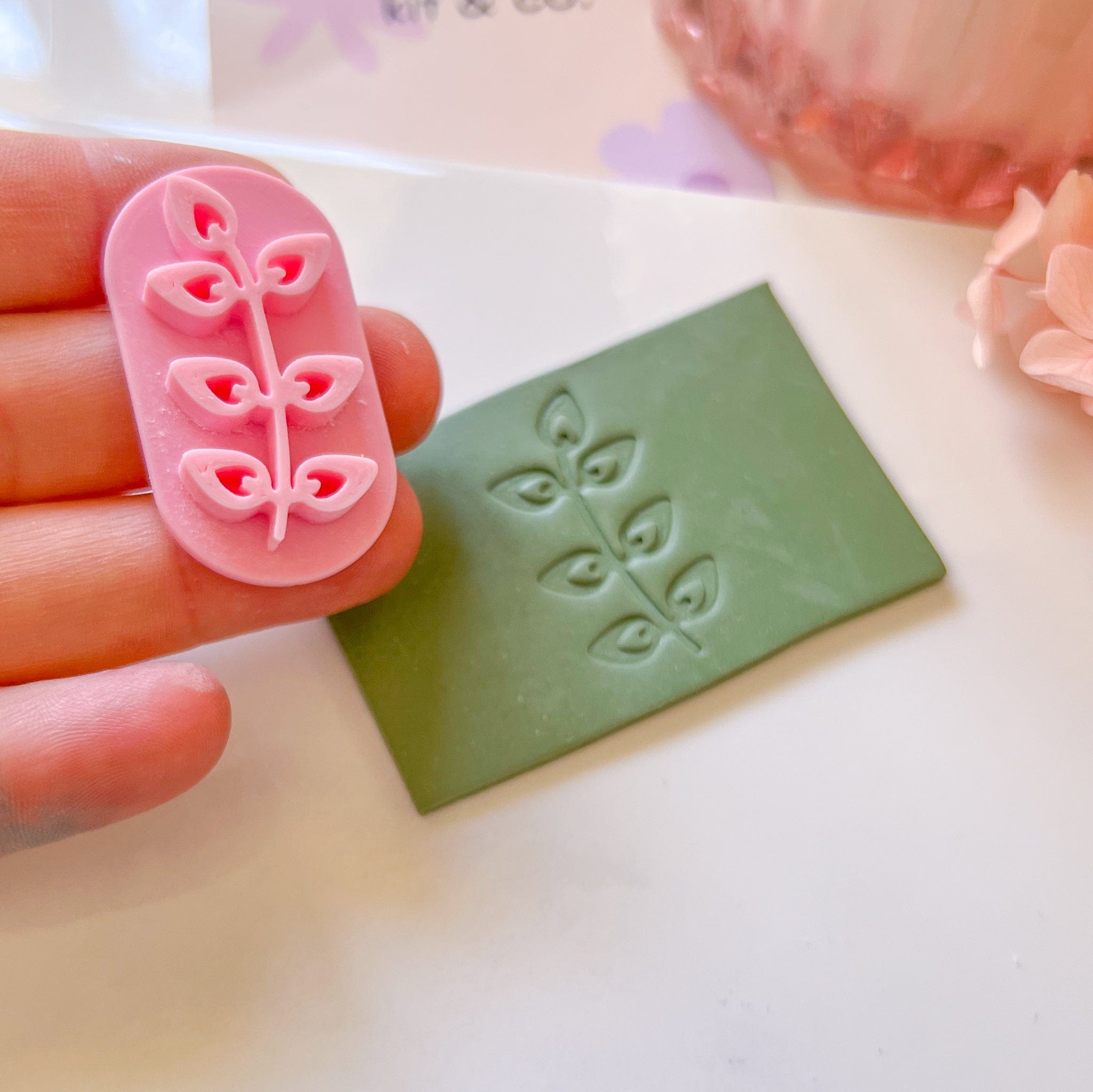 kitandco.com.au Stamp Leaf #2  - Texture Stamp