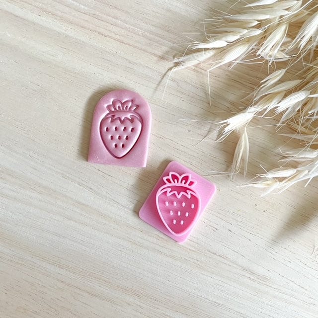 kitandco.com.au Stamp Strawberry  - Texture Stamp