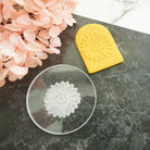 kitandco.com.au Stamp Sunflower Head - Texture Plate