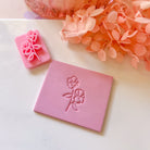 kitandco.com.au Stamp Two Flower  - Texture Stamp