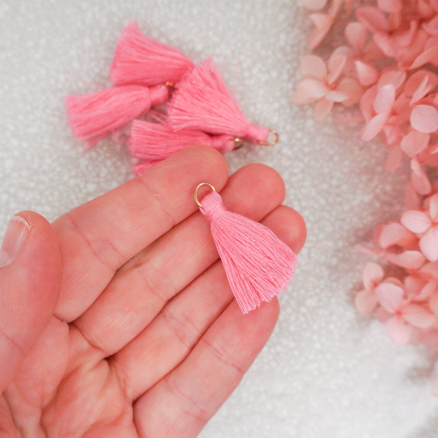 kitandco.com.au Tassel Tassels - Bubblegum 10 pcs
