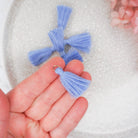 kitandco.com.au Tassel Tassels - Cornflower Blue 10 pcs