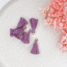 kitandco.com.au Tassel Tassels - Heather 10 pcs